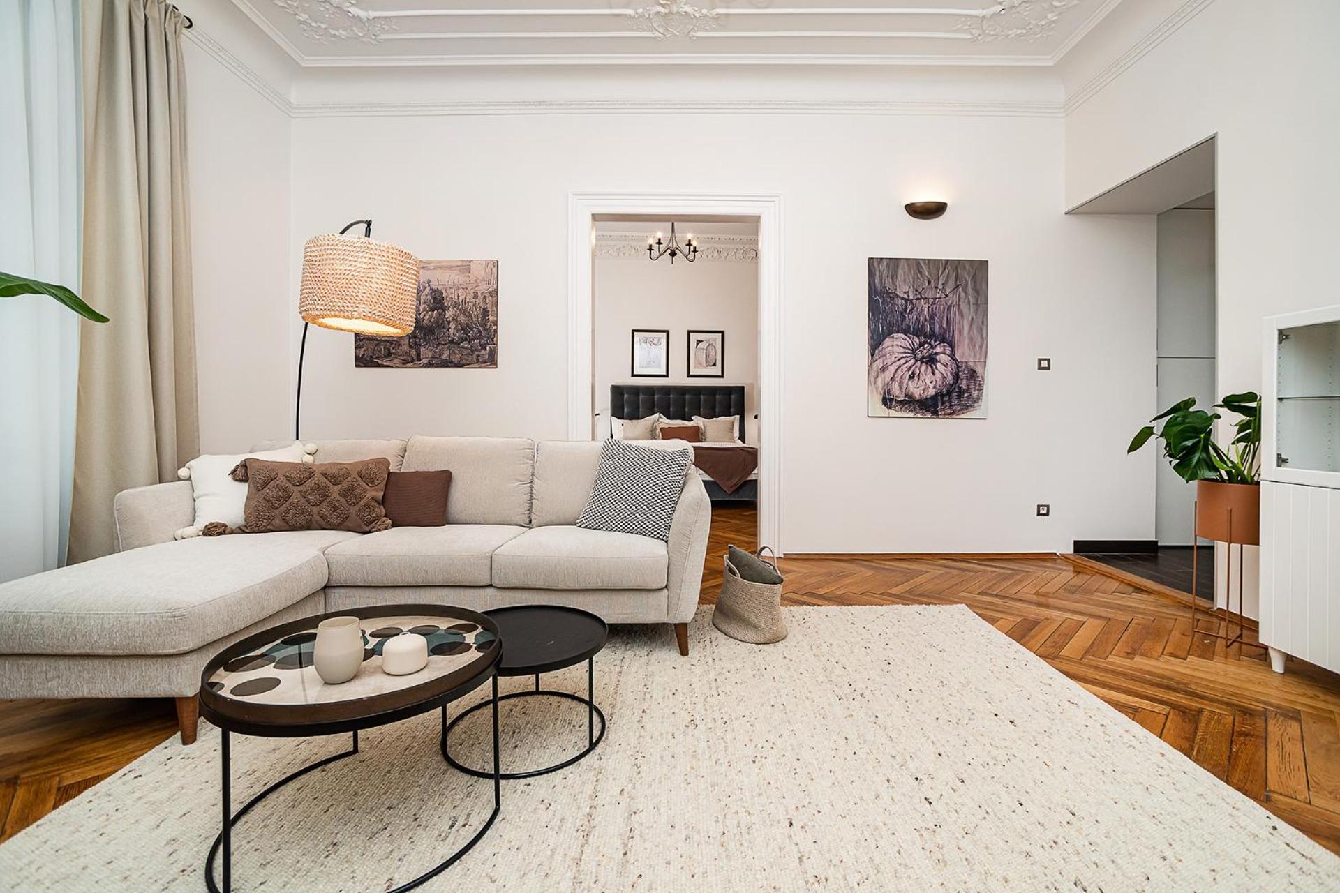 Daire Luxurious Two-bedroom In The Old Town Prag